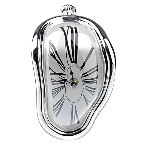 Schmelzende Wanduhr