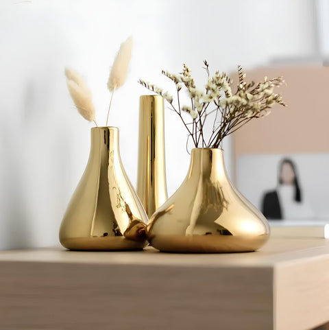 Luxus Vase aus Gold