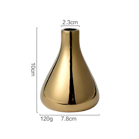 Luxus Vase aus Gold